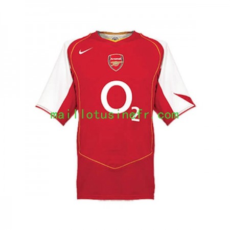 Maillot de Foot Arsenal 2004 Domicile Retro